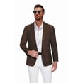 thumbnail image 5 of COOFANDY Mens Casual Sports Coat Slim Fit Lightweight Fashion Blazer Jacket Single Breasted Suit Coats, 5 of 10