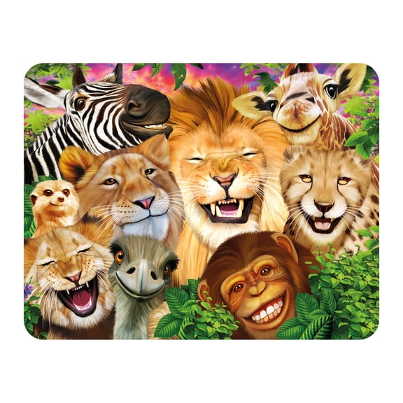 3D LiveLife Magnet - Safari Smiles from Deluxebase. Lenticular Wild Animal Refrigerator Magnet. Decorative 3D Big Cat Flat Magnets. Cute Small Magnets for Fridge, Dishwasher and Whiteboard.