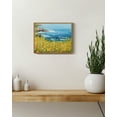 thumbnail image 3 of Drsoum Landscape wildflowers Wall Art 11x14in Nature Framed seascape Wall Prints Farmhouse Kitchen Bathroom Office Decor, 3 of 5