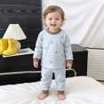thumbnail image 2 of CAUYDY 24M 2T 3T 4T 5T Baby Girls Sleepers Child Clothing Soft Long Sleeve Top Elastic Pants 2PCS Set Toddler Pjs Little Kids Outfits for Girl Fall Winter Sizes 3-4 Years,Brown, 2 of 7