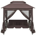 thumbnail image 6 of vidaXL Patio Swing Chair Outdoor Hanging Bench Seat with Gazebo Swing Seat, 6 of 40