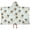 Pug Crown Gingham, variant on Dog Costume White Pattern Teens Hooded Bath Towel Wrap for Ages 3 To 12,Quick Dry Lightweight Soft Microfiber Bath Beach Pool,50"x30"