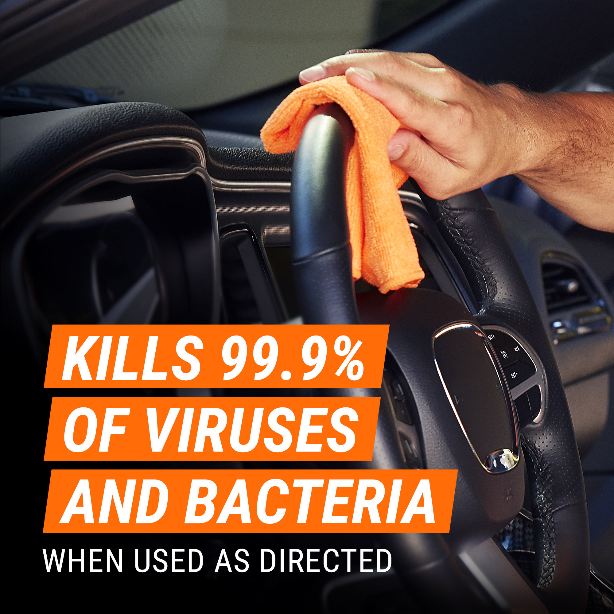 Armor All Disinfectant Cleaner - 19 OZ Aerosol Disinfectant for Interior Automotive Surfaces, Kills 99.9% of Bacteria and Viruses*