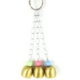 thumbnail image 6 of SPRING PARK Parrot Bell Toy, Lightweight Galvanized Steel Bell for Cockatiels, Conures& Lovebirds, Hangs from Center of Bird Cage, Entertaining Jingle Bell Sound, 6 of 6