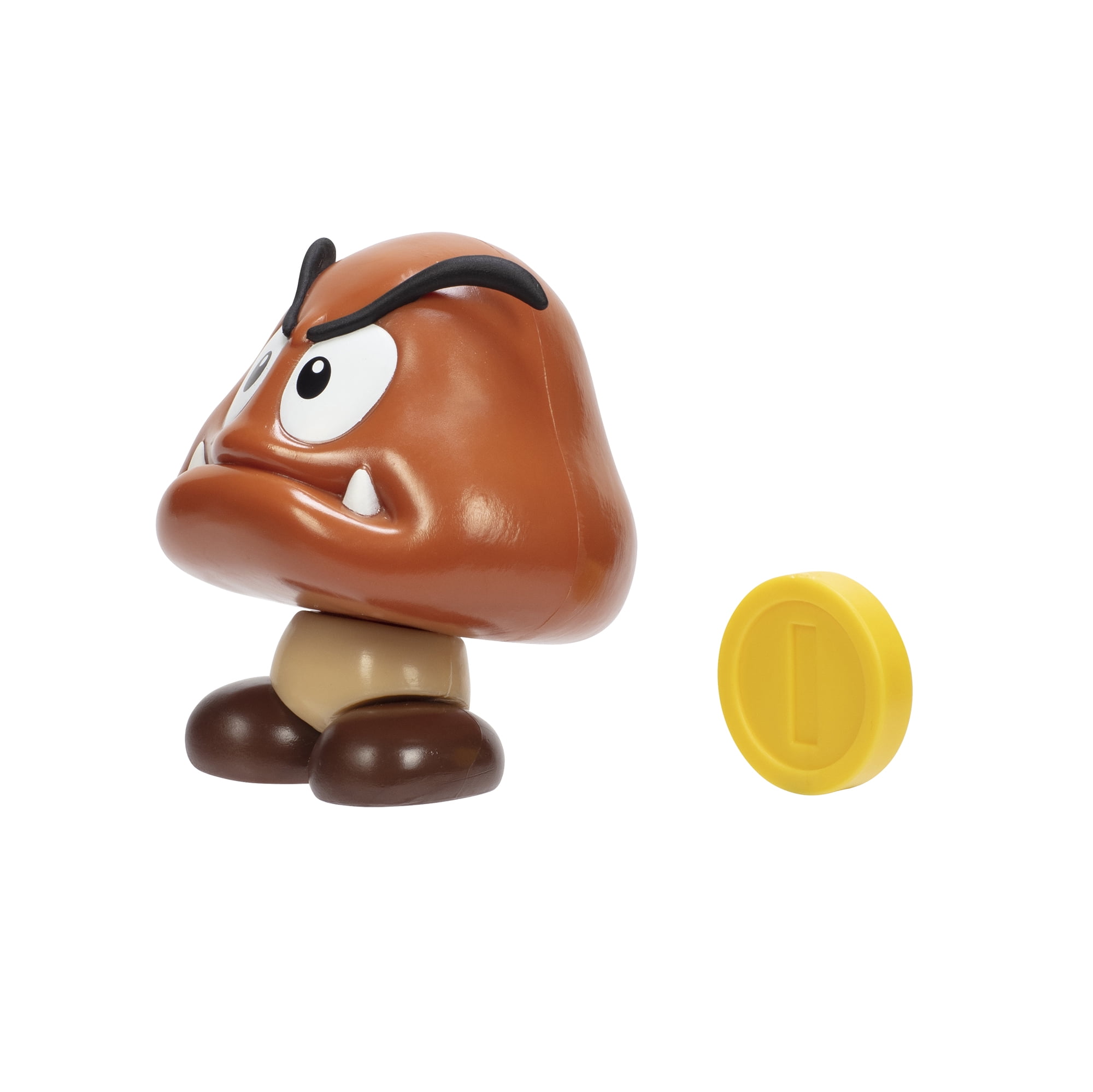 Super Mario Bros Collectible Child Action Figures, Plastic Brown, 9.00 x 2.00 x 4.00 Inches, 0.24 lb