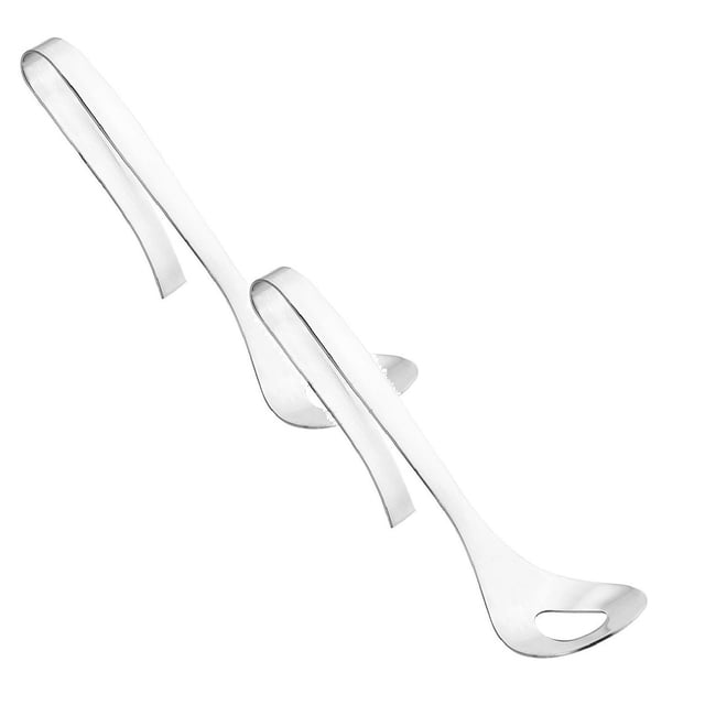 Oleegame 2PC Kitchen Utensils Set Meat Non-stick Stainless Spoon Steel Kit Meatball Utensil Meat Maker Kitchen,Dining & Bar Silver