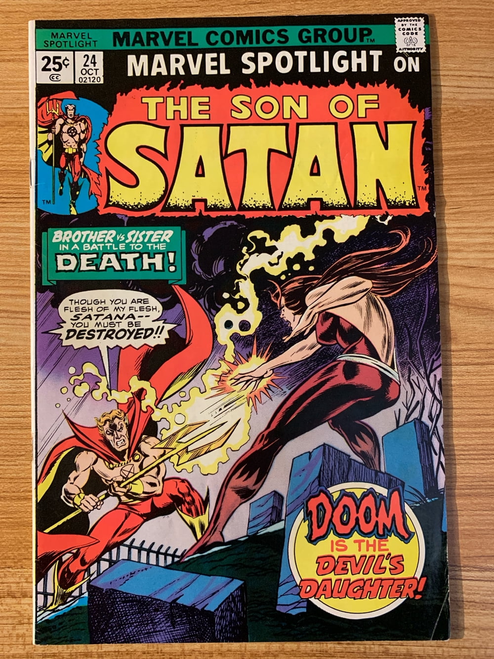 Cover of Marvel Spotlight #24