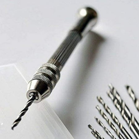

MyBeauty 10Pcs/Set Twist Drill Bits Small High Toughness Good Efficiency Assorted Twist Drilling Bit Kit for Art Making