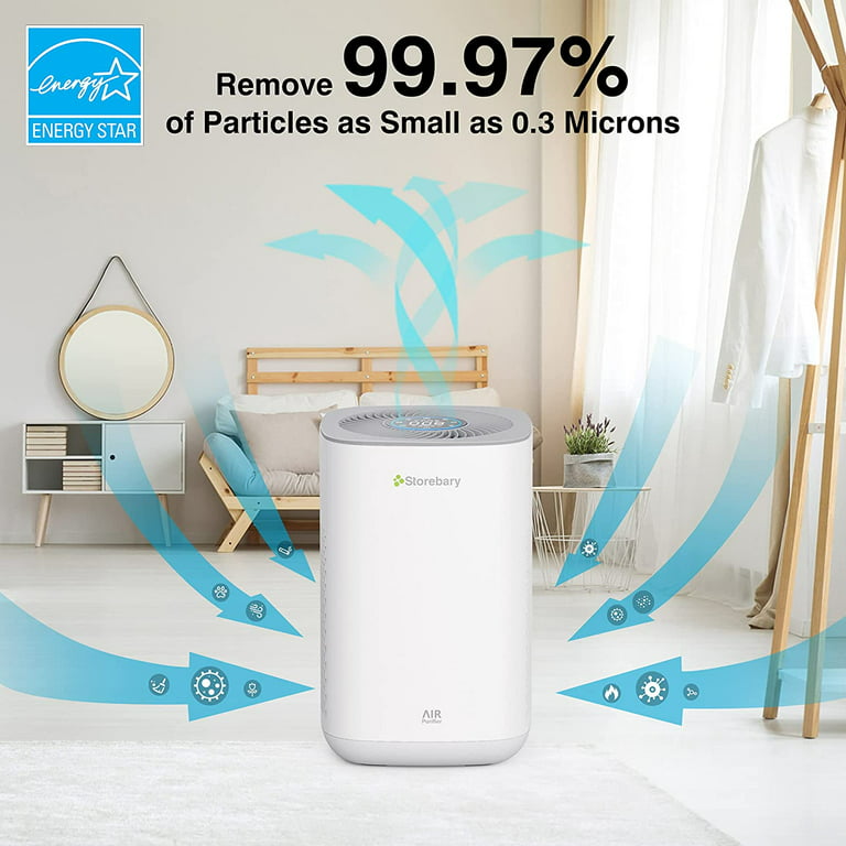 Xiaomi Smart Air Purifier 4 Lite Ozone Free Cleaner Odor Eliminators Remove  99.97% Dust Smoke Mold P