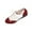 Wine, variant on Womens Oxfords Wingtip Patent Leather Vintage Brogue Lace Up Two Tone Saddle Shoes