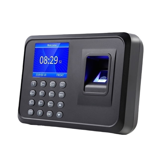 Horloge, Machine d'Attente Empreinte Digitale Enregistreur de Présence Horloge pour Présence des Employés