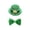 Green-4B-home supplies, variant on LEFTHIGH Home St Patrick's Day Porch Goose Outfit 23 Inch Green Shamrock Hat and Bow Tie Set Nylon Spandex Costume for Lawn Garden Decoration House Items