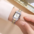 thumbnail image 1 of Reloj de acero inoxidable para mujer, reloj de cuarzo resistente al agua, reloj de pulsera de moda para mujer, reloj de vestir elegante, reloj deportivo digital de regalo., 1 of 5