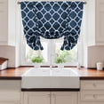 thumbnail image 5 of CJC Adjustable Printed Tie up Curtain - Morocco Thermal Insulated Blackout Curtains - for Window Door Home Kitchen, 5 Colors, 5 of 9