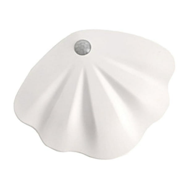 Lámpara de pared con sensor de movimiento para dormitorio, mesita de noche, porche, comedor, mesita de noche. Blanco
