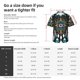 thumbnail image 5 of Balery Boho Dreamcatcher Camisas hawaianas de manga corta para hombre, camisas playeras de corte holgado, camisas de vacaciones con botones,Large, 5 of 7