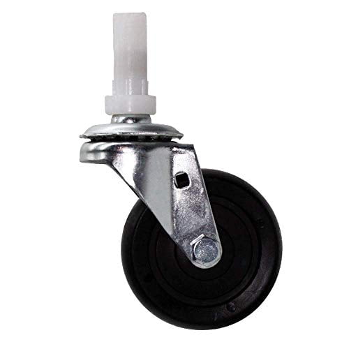 3355-88 Rubbermaid Cart Replacement Casters For Series 4000 4-Pack 3424-88 