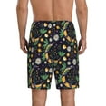 thumbnail image 6 of KLL Snake And Flower for Men's 1-Pack Shorts,Sleep Pajama Shorts for Men Soft Pj Shorts Men's Pajama Bottoms Sleepwear -Medium, 6 of 7