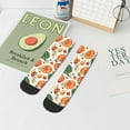 thumbnail image 7 of Pofeuu Autumn Pumpkins Print 30cm Socks, Adult Running Hiking Socks for Youth and Adult, 7 of 7