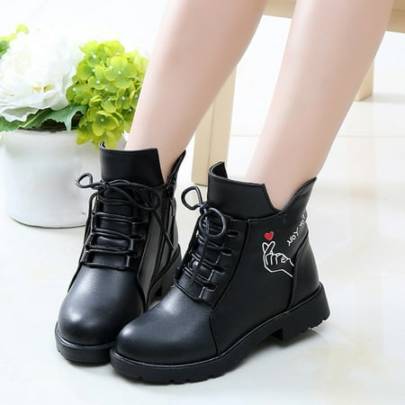 

Baby shoes Toddler Infant Kids Baby Girls Princess Casual Shoes Leather Cotton Boots CHMORA