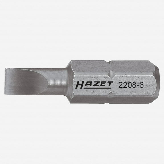 Hazet 2208-6 4.5 x 25mm Slotted Bit