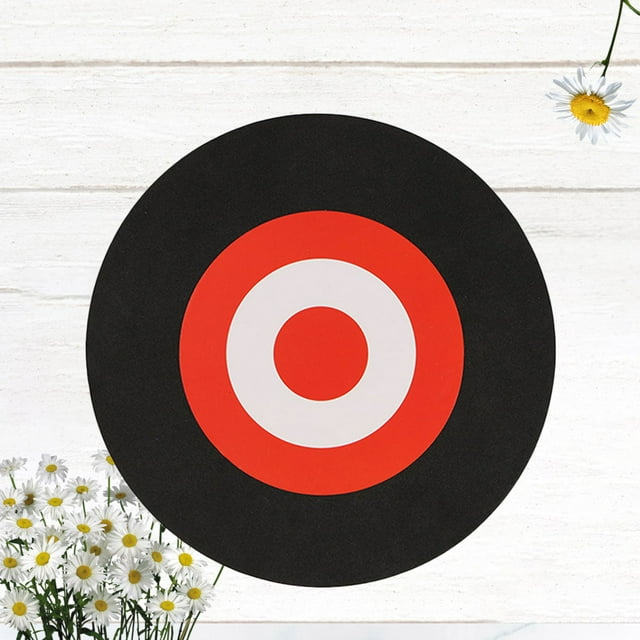 OULII 1Pack Arrows Target Black for Indoor Outdoor Practice Supplies