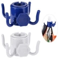 thumbnail image 4 of Ounissouiy De ganchos colgantes para sombrilla de playa, gancho de plástico ajustable de 4 puntas para colgar toallas, sombreros, bolsas de ropa Decoración del hogar azul, 4 of 6