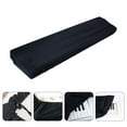 thumbnail image 3 of 1pc Piano Keyboard Cover Electronic Piano Dust Cover Piano Protector (Black), 3 of 8