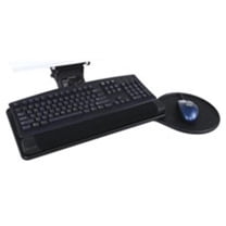 Sunway Inc Keyboard Tray System - Black - 18.5in.W