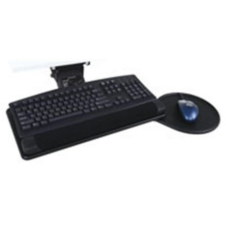 Sunway Inc Keyboard Tray System - Black - 18.5in.W