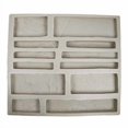 thumbnail image 2 of Veneer Stone Rubber Mold for Concrete or Plaster, EZ Stack Flats, 22.75x20.5, Version 2, Recycled Material, 2 of 4