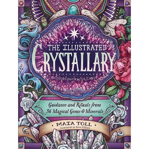Pre-Owned The Illustrated Crystallary: Guidance and Rituals from 36 Magical Gems & Minerals (Hardcover) 1635862221 9781635862225