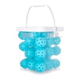 thumbnail image 4 of Bolas de Pickleball para exteriores, bolas de Pickleball con 40 agujeros, 36 paquetes de pepinillos Azul claro, 4 of 8