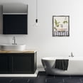 thumbnail image 3 of Stupell Industries Crisp Cottage Bathroom Bath & Laundry Painting Gray Floater Framed Canvas Art Print Wall Art, 17 x 21, 3 of 10