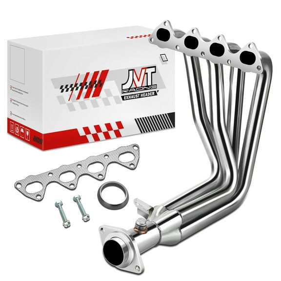 4-1 Stanless Steel Exhause Manifold Header For 99-00 Honda Civic SI EM1 B16A2
