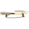 thumbnail image 4 of OUNONA Pin Brooch Pant Attractive Brooch Women's Miss 4x1.5cm Golden, 4 of 8