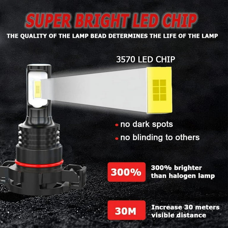 2014 dodge charger fog light bulb replacement Fog Light LEDs for 2010-2014 Dodge Charger (pair)