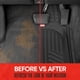 thumbnail image 4 of Alfombrillas para coche Motor Trend FlexTough Plus-2, parte delantera, negras, 4 of 7