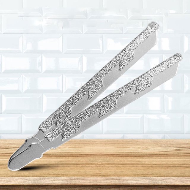 Hoja de sierra de calar de diamante con vástago en T para corte de cerámica de azulejos de granito de piedra de mármol Likrtyny Para estrenar