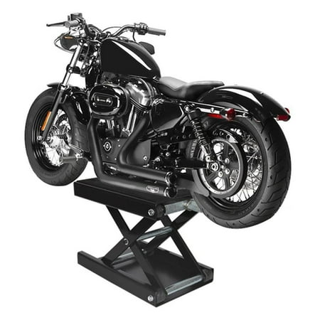 Pyle Motorcycle Scissor Jack Lift W, Low Profile Motorcycle Lift Table