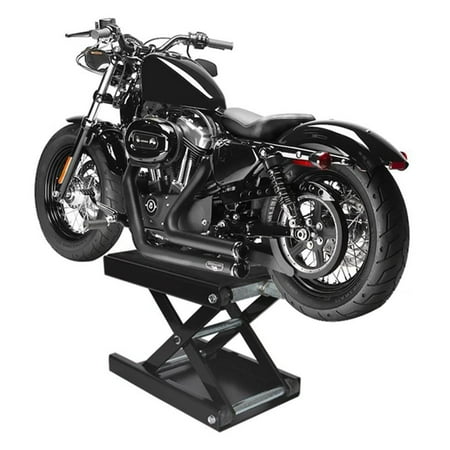 Pyle Motorcycle Scissor Jack Lift W Dolly Portable Ez Bike Rack Front Rear Center Tire Wheel Pyle Motorcycle Scissor Jack Lift W, Low Profile Motorcycle Lift Table