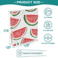 thumbnail image 3 of FORMRS 3 Ring Binder 1.5 inch with Pockets Set of 2 Clip Board 200 Sheets Capacity, Cute Watermelon, 3 of 8