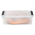 thumbnail image 6 of IRIS 5.8 Qt. Plastic Storage Bin with Lid, Stackable Storage Containers, Tote, 6 of 9