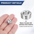thumbnail image 2 of Uxcell 15PCS M6 Aluminum Spacers 6mm ID x 12mm OD x 5mm L Round  Metal Spacer for Screws Bolts, 2 of 6