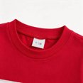 thumbnail image 4 of KPOPLK Toddler Baby Boys Clothes Summer Outfits Embroidered Short Sleeve Shirt Striped Shorts Set 2Pcs Boys Clothing Sets 12 Month-5T(3-6 Months,Red), 4 of 6