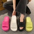 thumbnail image 2 of Zapatillas de mujer con suela gruesa y tacón alto, para exteriores, informales, antideslizantes, de suela suave, novedad de verano de 2024, 2 of 6