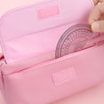 thumbnail image 3 of Estuche para lápices portátil Yinane Organizador de papelería Rosado, 3 of 7