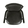 thumbnail image 6 of Williams 27" Swivel Counter Height Bar Stool Vintage Black Brown Faux Leather, 6 of 10