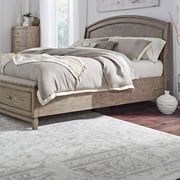 Liberty Furniture Avalon Queen Upholstered Storage Bed, Dresser & Mirror, Chest, Night Stand