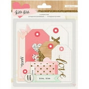 Kiss Kiss Layered Tags 14/pkg-